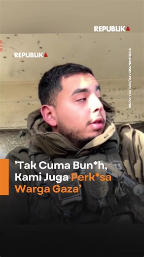 Kok pede banget ya bilang gini 🤯 Seorang tentara Isra*l berbicara kepada seorang Youtuber Amerika, Jeff Davidson, dalam siaran langsung. Tentara penjajah itu membuat pengakuan yang membuat publik marah, yakni ia tidak hanya membun*h, tapi juga memperk*sa warga Gaza. Tentra IDF tersebut juga mengaku bahwa merekalah yang meratakan rumah di sana. Video Editor: Hirzi Produser: Ronggo Astungkoro #Republika #DailyNews #IDF #CekRepublikaAja #RepublikaOfficial