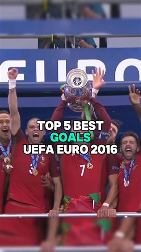 The most beautiful five goals that scored in uefa euro 2016😍 #uefa #portugal #france