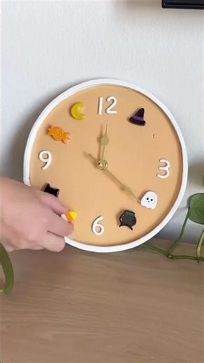 clay clock diy #youtubeshorts #diy #trending #clockdesign #claycrafts