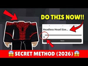 How to get free HEADLESS on Roblox in 2026 | Make Your Own HEADLESS in Roblox