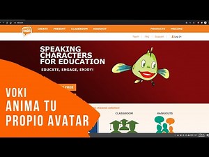 Conoce VOKI I Creación y edición de avatares animados y generar enlace
