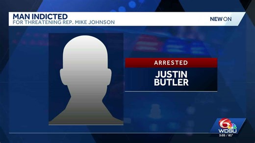 Man indicted for threatening Rep. Mike Johnson