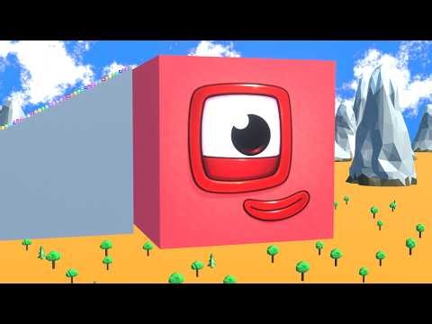 Numberblocks 1-100: Big Numbers Counting for Toddlers | Kindergarten Math Prep Videos