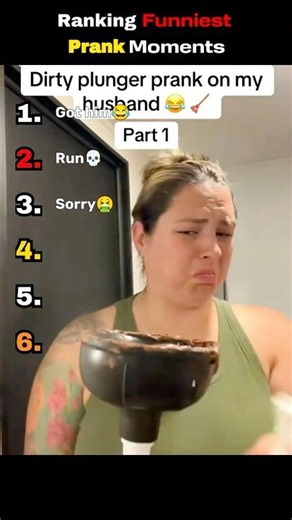 Ranking Funniest Prank Moments 😂 #pranks
