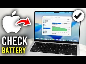 How To Check Battery Health and Cycle Count On MacBook - Step By Step