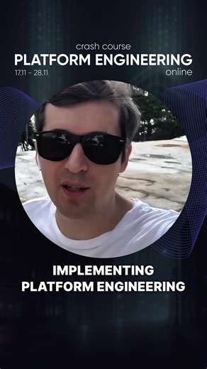 ✅ We’re announcing the updated Crash Course on Platform Engineering...