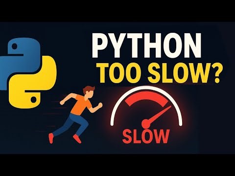 Why is Python too slow ?