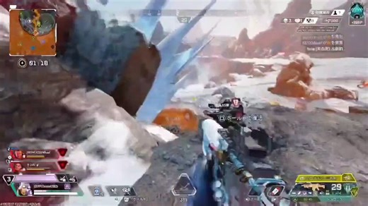 RT @Osatou_Apex: ⚡️スプリット2⚡️【ヘムロック ブリーチの豆知識！】ノックダウンシールドも破壊可能🎬️Thanks︰@Gamma_42662#APEX│#エーペックスレジェンズ