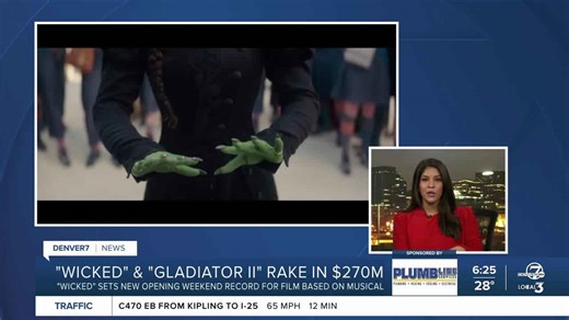 'Wicked' and 'Gladiator' make gravity-defying theater debuts