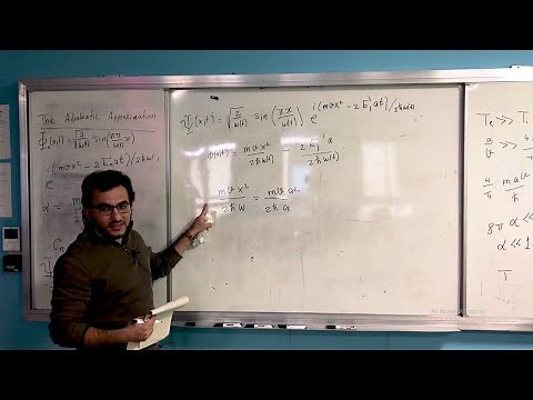 The adiabatic approximation: Quantum Mechanics III #9.1 | ZC OCW