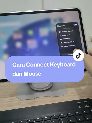 Cara Connect Keyboard dan mouse ke tablet melalui bluetooth #keyboardtablet #keyboardbluetooth #mouse #sipalingaffiliate