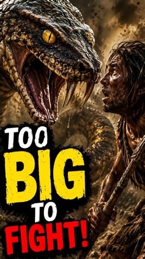 The Giant Python Stole the Tribe's Last Food 😱 | Prehistoric Survival Story