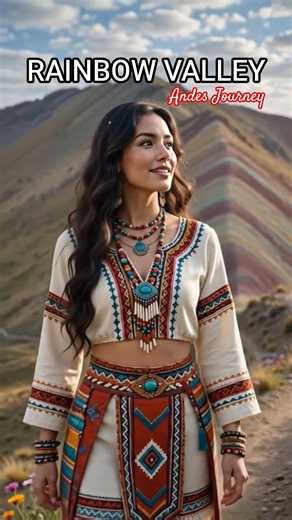 Leo Rojas • El Condor Pasa (Summer Version) 🌈 Rainbow Valley of the Andes #peru #andes #shorts