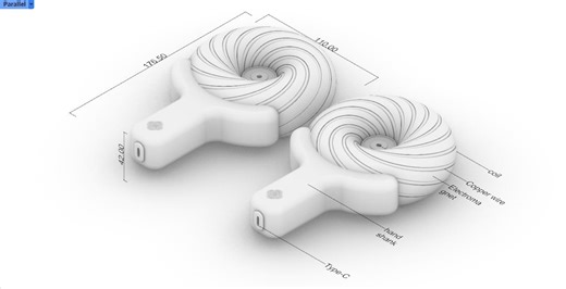 Buy Rodin Coil Torus /diameter 110mm/ Aether Spiral Torus/ Magnetic Generator / Itoroid Vortex Generator Online in India - Etsy