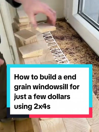 Custom End Grain Windowsill Building Guide