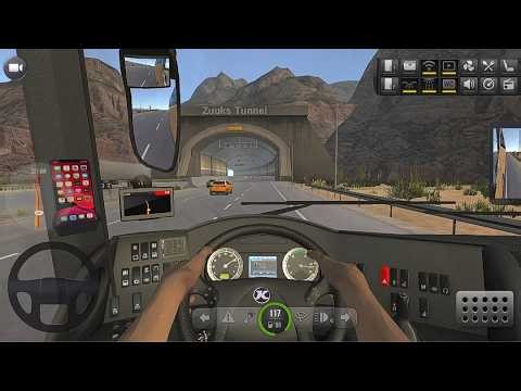 Bus Simulator : Ultimate | Zuuks Tunnel | Setra Bus 🚌 | Hunter Driving POV | Mobile Gameplay