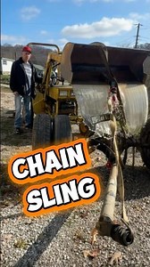 This chain sling from VEVOR is an awesome & quick way to secure your loads.