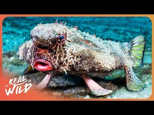 Deep Sea Diving In Rare Caves With Strange Fish