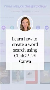 How to Create a Word Search Using ChatGPT and Canva