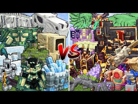 All LEGENDARY MONSTERS vs ALL L_ENDER'S CATACLYSM MOBS | Minecraft Mob Battle