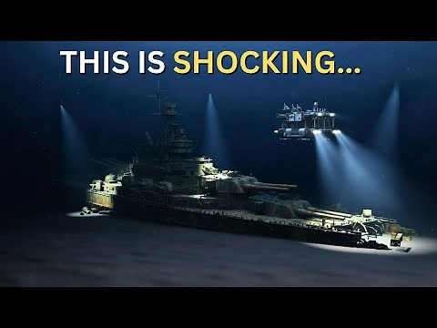 Deep-Sea Drone Captures Terrifying Footage At Bismarck Wreck