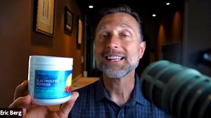 Dr. Berg Zero Sugar Hydration Keto Electrolyte Powder - Enhanced w/ 1000 mg of Potassium & Real Pink Himalayan Salt (NOT Table Salt) - Raspberry & Lemon Flavor Hydration Drink Supplement - 50 Servings