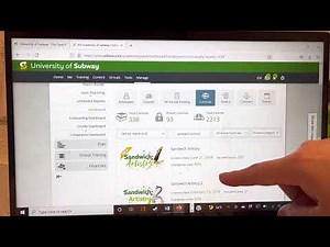 Print Subway University Completion