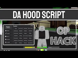 [👻NEW] OP Da Hood Script/Hack GUI: Auto Farm, Aimlock, Kill All, Unlimited Money!