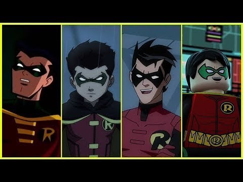 Damian Wayne (Robin) Evolution in Cartoons. (2018)