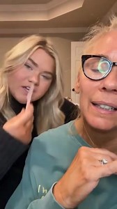 367K views · 11K reactions | Y'all look at this hilarious video from the COVID times of Tess Morgan shaving my face! 藍 | Leanne Morgan | Facebook