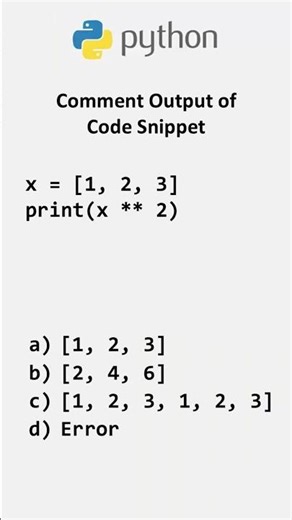 Python List Quiz