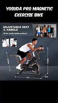 2024 YOSUDA Pro Magnetic Exercise Bike: The Quietest & Most Durable Ride You'll Ever Own!