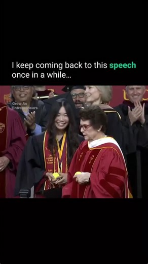 Ascentraa Advisors on Instagram: "Billie Jean King reminded graduates that “pressure is a privilege.” Opportunity brings responsibility—to lead, influence culture, and shape what the next 10–20 years look like. Drawing from decades at the top, she framed mistakes as data, not failure. Authenticity compounds over time, and inclusion is only fully understood by those who’ve experienced exclusion firsthand. Her formula for lasting success was simple: 3 priorities—relationships, lifelong learning, a