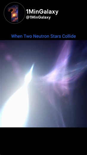 The Cosmic Crash of Neutron Stars || #space #spacefacts #neutronstars