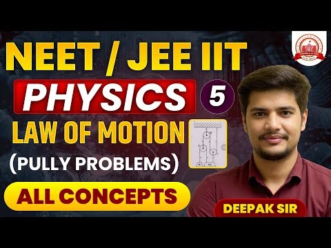 NEET / JEE Physics Law of Motion – All Concepts (Part-1) | Best Class Notes + Examples