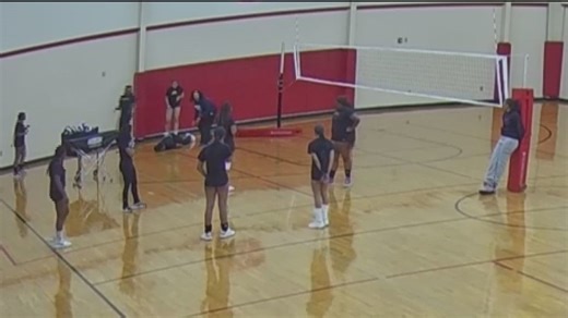 Grady EMS says College Park ambulance could have rushed volleyball player who collapsed, later died to hopsital