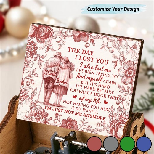 Memorial Music Box for Loved Ones 💔 Customize Yours 👉 https://almagems.com/products/HME312_MZB Worldwide shipping 🌍 #AlmaGems #MusicBox #FamilyMembers #MemorialDay #memorial #keepsake #healing | AlmaGems - Cultural Customized Gifts