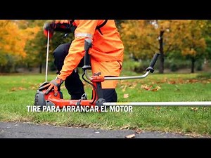 Cómo arrancar una desbrozadora Husqvarna