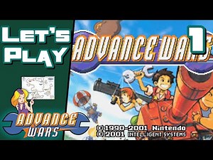 Let's Play Advance Wars (GBA) - Part 1 - Gameplay and Commentary