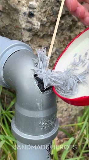 Simple Trick to Repair a Leaking Pipe! 🛠️💦