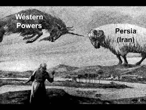 Daniel's vision of the ram, the he-goat, and the little horn.
