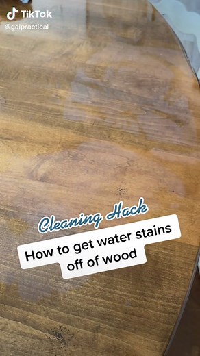 Effective Ways to Remove Water Stains from Wood Tables