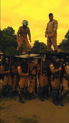 Curso de formação de soldados da PMMG #policia #policialmilitar #soldadoresende