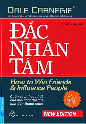 eBook Đắc Nhân Tâm - Dale Carnegie full prc, pdf, epub [Nghệ thuật Sống]