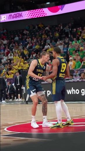 Sweden Going to EuroBasket Round of 16! 🏆 | #Shorts