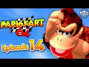 Mario Kart 64 Gameplay Walkthrough Part 14 - Donkey Kong! Mirror Flower Cup!