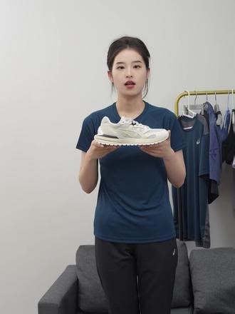 鞋型复古却不老气，配色干净有层次，ASICS亚瑟士 TARTHER SC 搭工装裤或束脚裤都超有范儿。#ASICS亚瑟士 #好鞋推荐 #过年穿什么