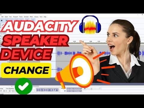 Audacity OUTPUT DEVICE CHANGE (Speaker to Microphone) I How to Fix Audacity Speaker Output (2024!)