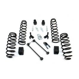 JK 4dr: 2.5" Coil Spring Base Lift Kit & Shock Extensions