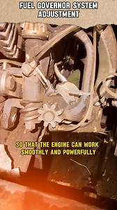 fuel governor system adjustment #machine #governor #mechanical #adjusment #trending | M-Tube TV